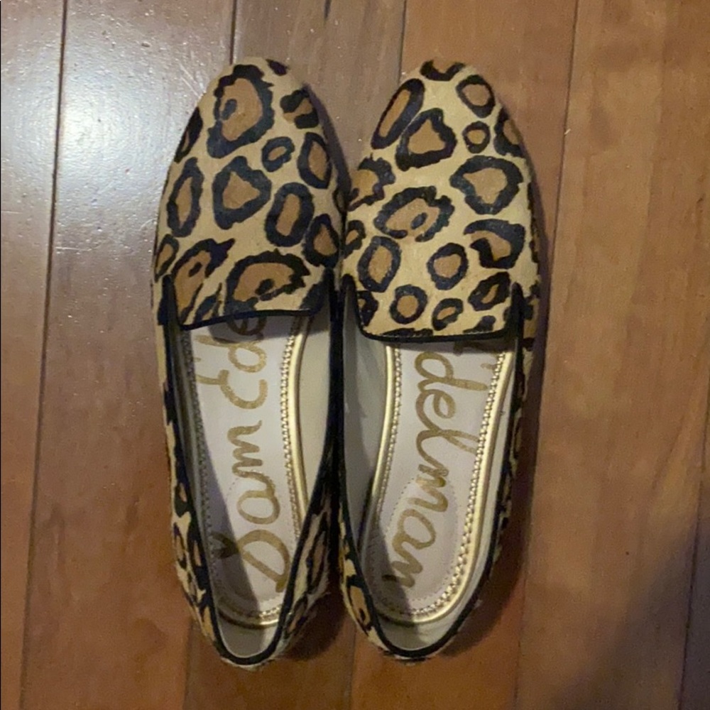 Sam Edelman leopard print loafers